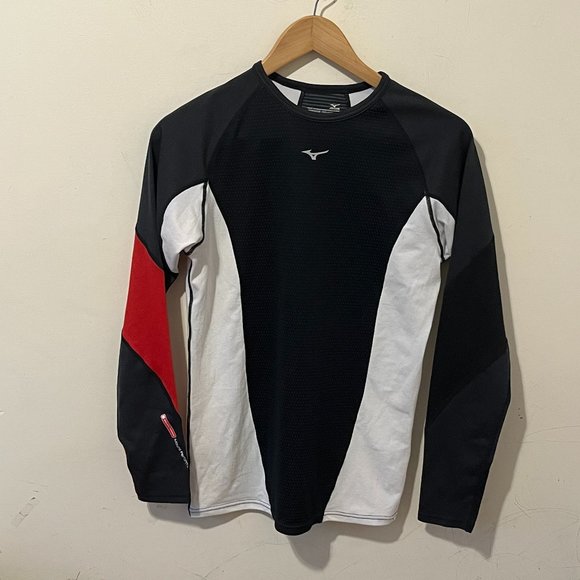 MIZUNO | Women's Top Black White Size Medium - Picture 1 of 5